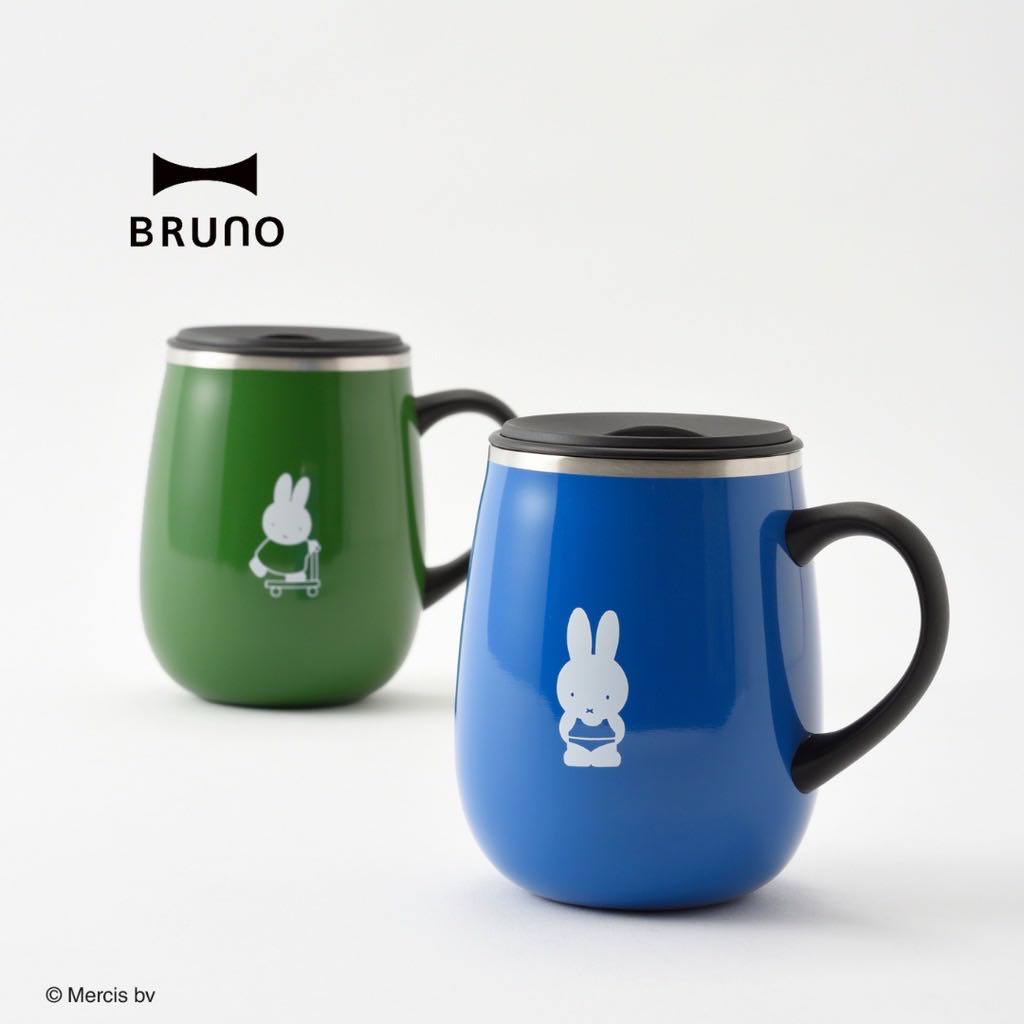 แก้วมัค BRUNO miffy Thermal Mug Tall - BHK263-BRR  แก้วมัคสแตนเลส เก็บอุณหภูมิ พร้อมฝาปิด