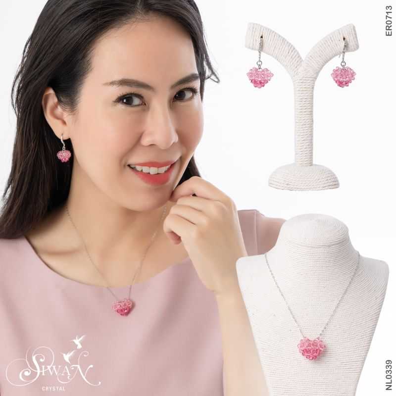 Pink Crafted Heart Set