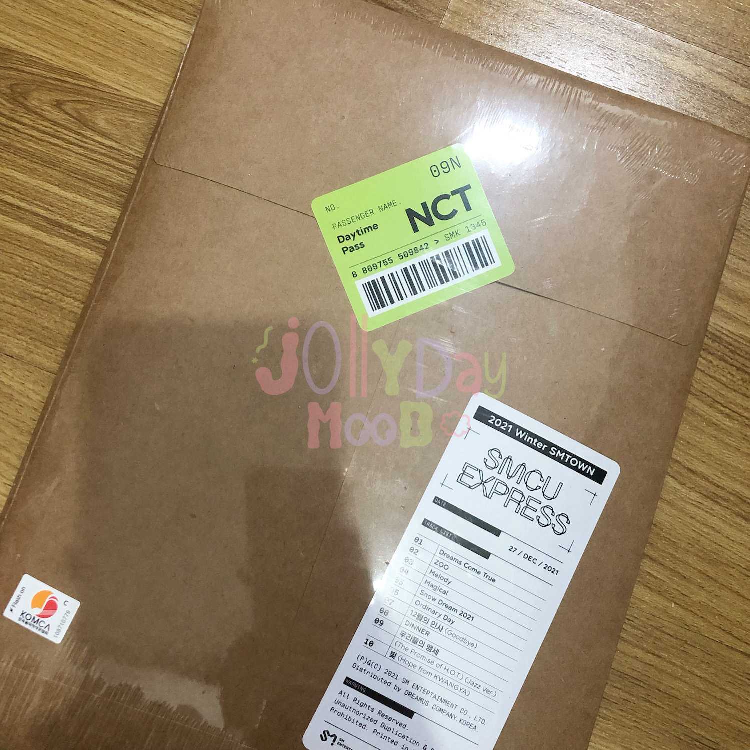 2021 Winter SMTOWN : SMCU EXPRESS - Daytime Pass (ไม่แกะ)