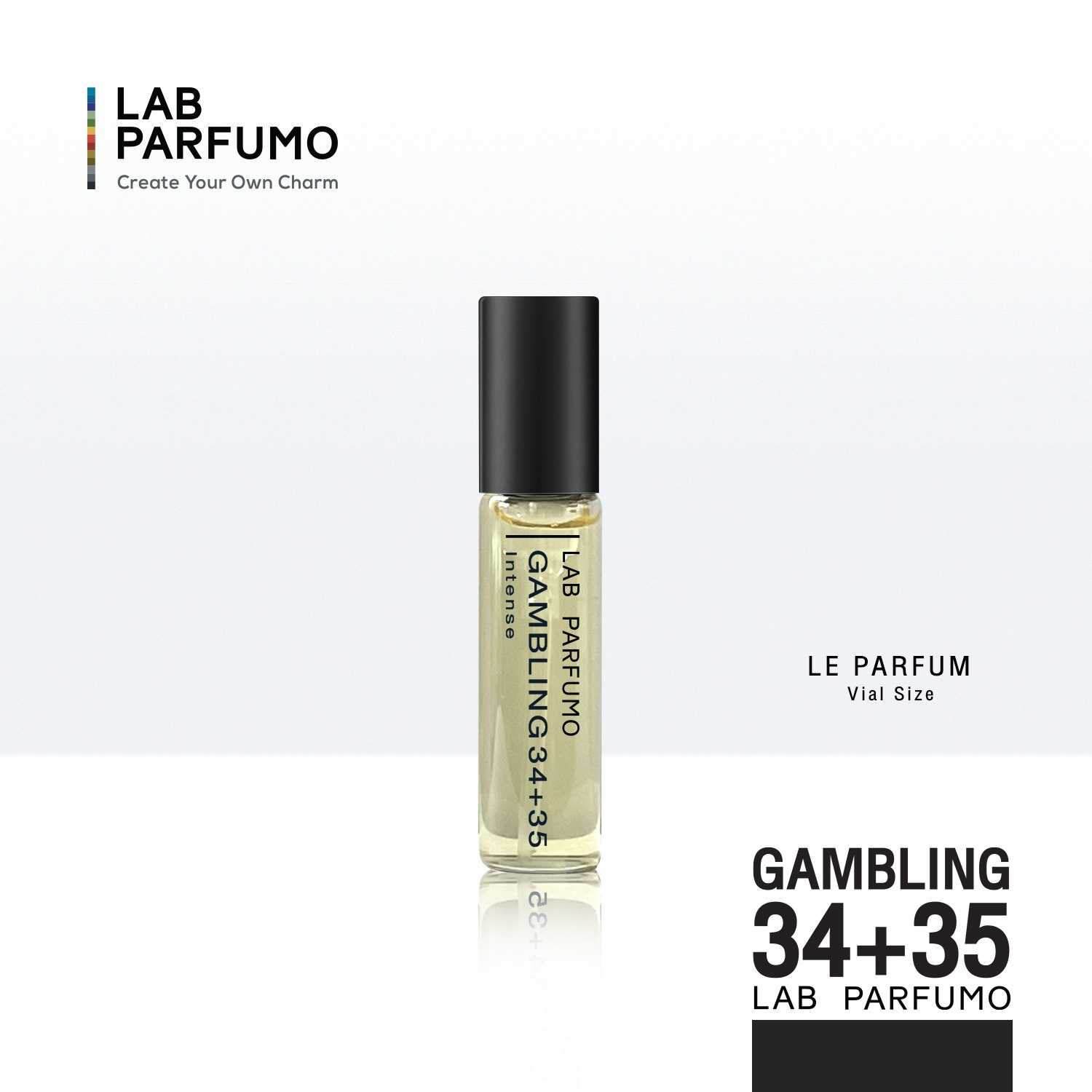 LAB Parfumo, Gambling 34+35 น้ำหอมผู้ชาย (Tester ขนาด 4 ml) เสน่ห์ ความลึกลับ ที่ชวนค้นหา