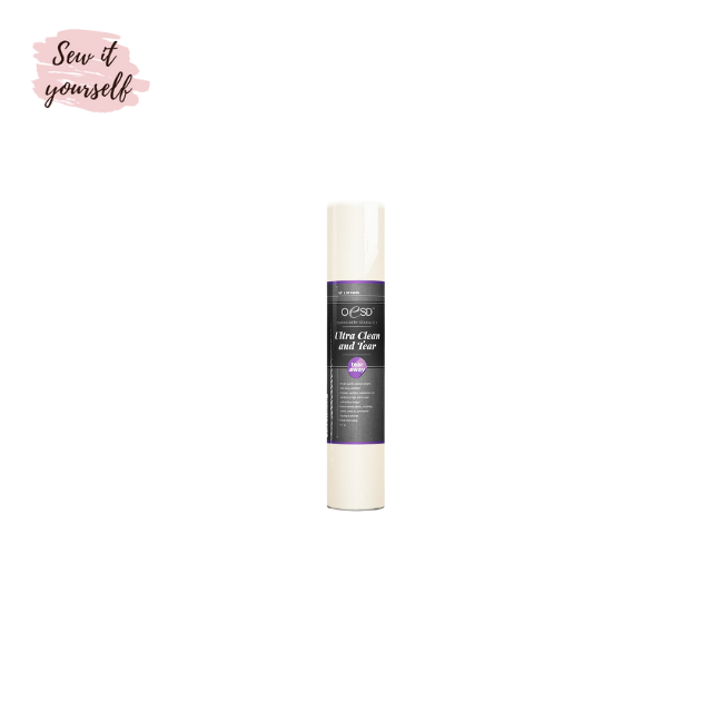 Ultra Clean and Tear กระดาษรองปักแบบฉีก หน้ากว้าง 10 นิ้ว( 10 หลา / ม้วน )