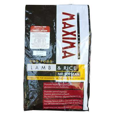 MAXIMA DOG (เม็ดใหญ่) อาหารเม็ดสำหรับสุนัขพันธุ์ใหญ่ สูตรบำรุงขน กระดูก 2.5KG