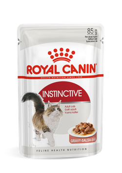Royal Canin Instinctive 85g. สูตรควบคุมน้ำหนัก (1 ซอง, 1 กล่อง)