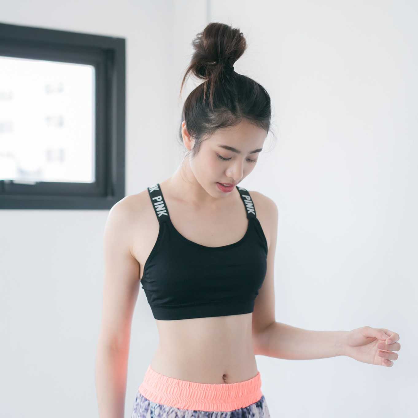 PINK BRA สปอร์ตบรา ออกกำลังกาย