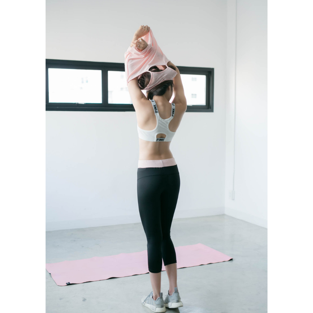 Pinky Trousers กางเกงสามส่วนออกกำลังกาย