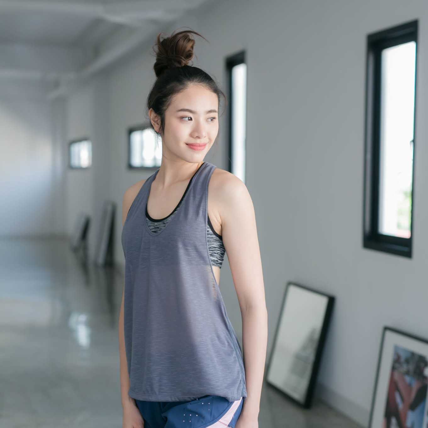 BR-TOP 103 (Bra & Tank Top) สปอร์ตบราพร้อมเสื้อคลุม