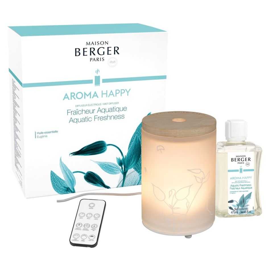 Electric Mist diffuser Aroma Happy : เครื่องกระจายความหอมอัตโนมัติ มากับน้ำหอมกลิ่น อะโรมา แฮปปี้