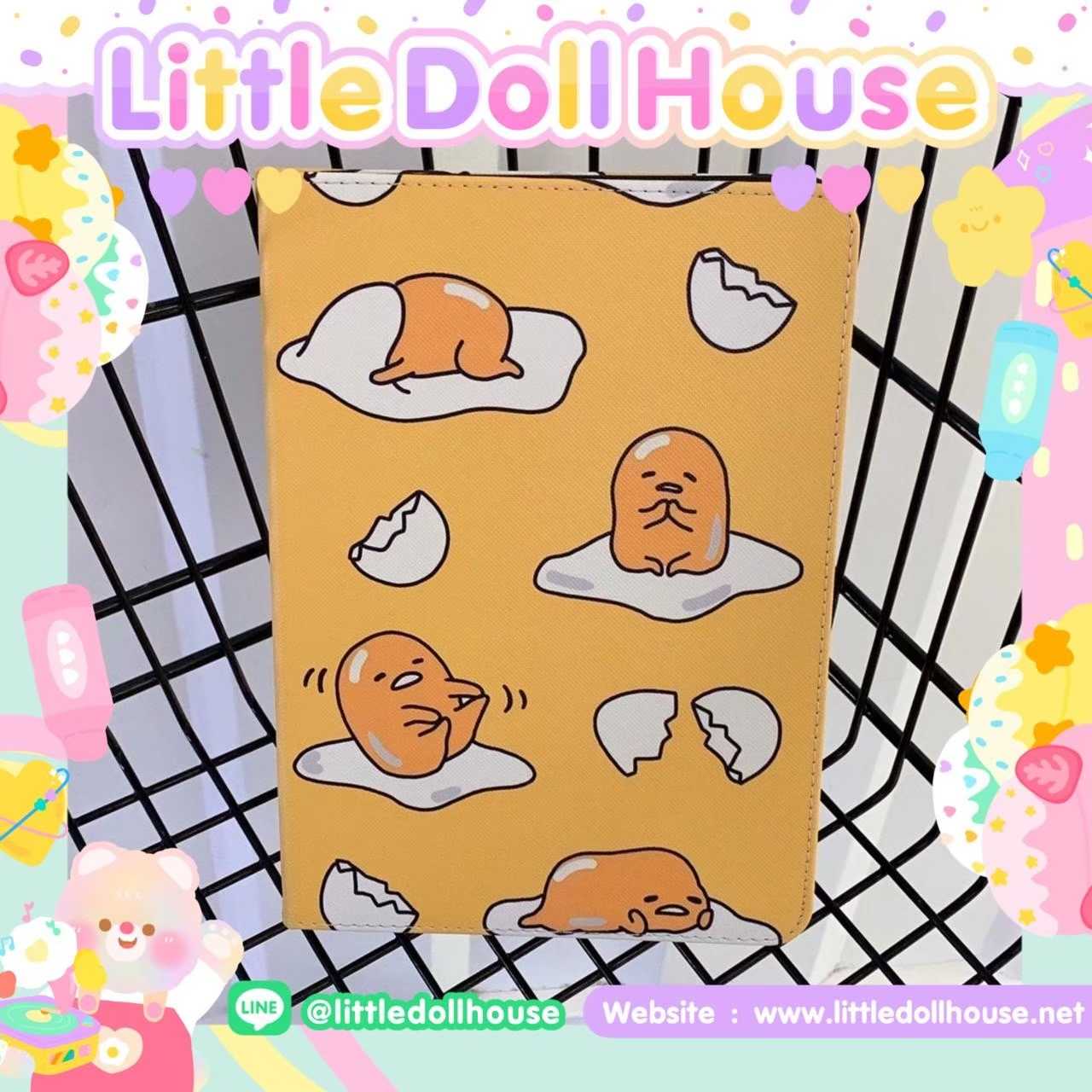 📮SALE📮‼️iPad Case Gudetama  10.2 IPad​ gen 5,6  IPad​ Air 1,2,3 IPad​ pro
