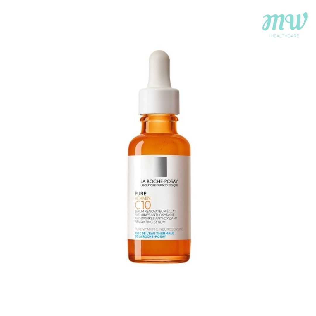 La Roche Posay Pure Vitamin C10 30 ml. เซรั่มบำรุงผิวหน้า โมเลกุลพลังวิตามินซี บูสผิวโกล์วใส