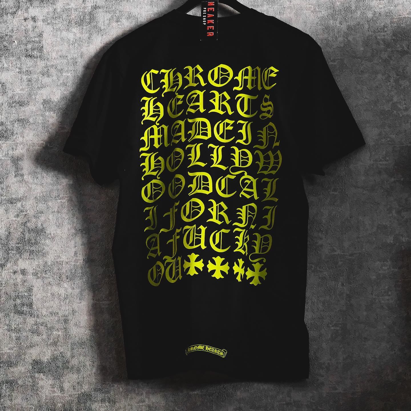 Chrome Hearts Made In Hollywood Tee Black 