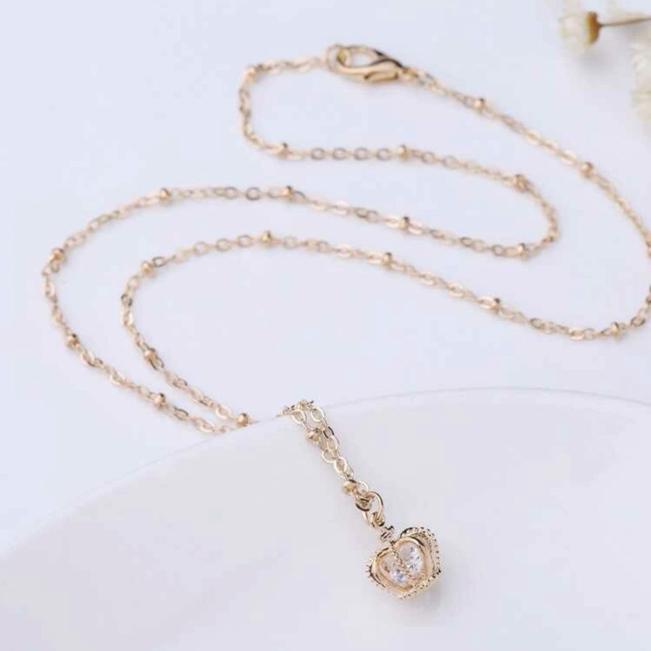 LT503 สร้อยคอ จี้มงกุฎ