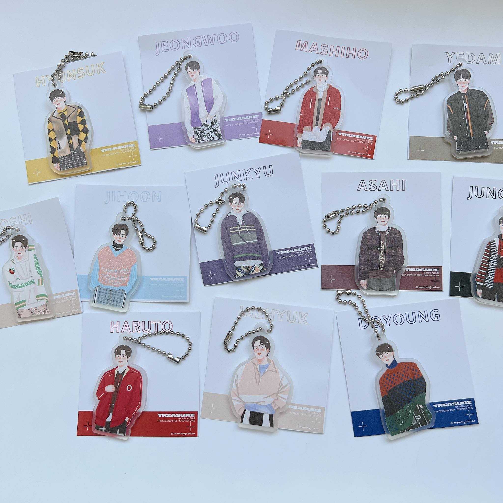 Keychain เทรเชอร์ Chapter One Color by mommyjiminn
