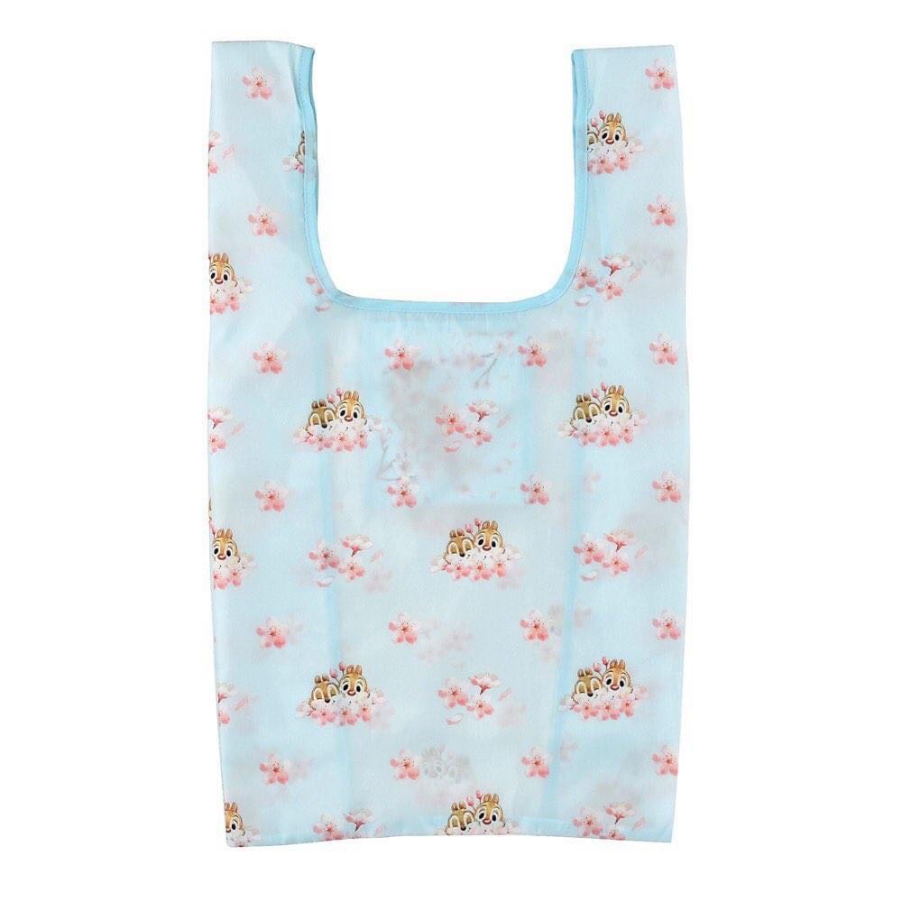 ♡disney japan- chip & dale eco bag sakura 2022 (blue)
