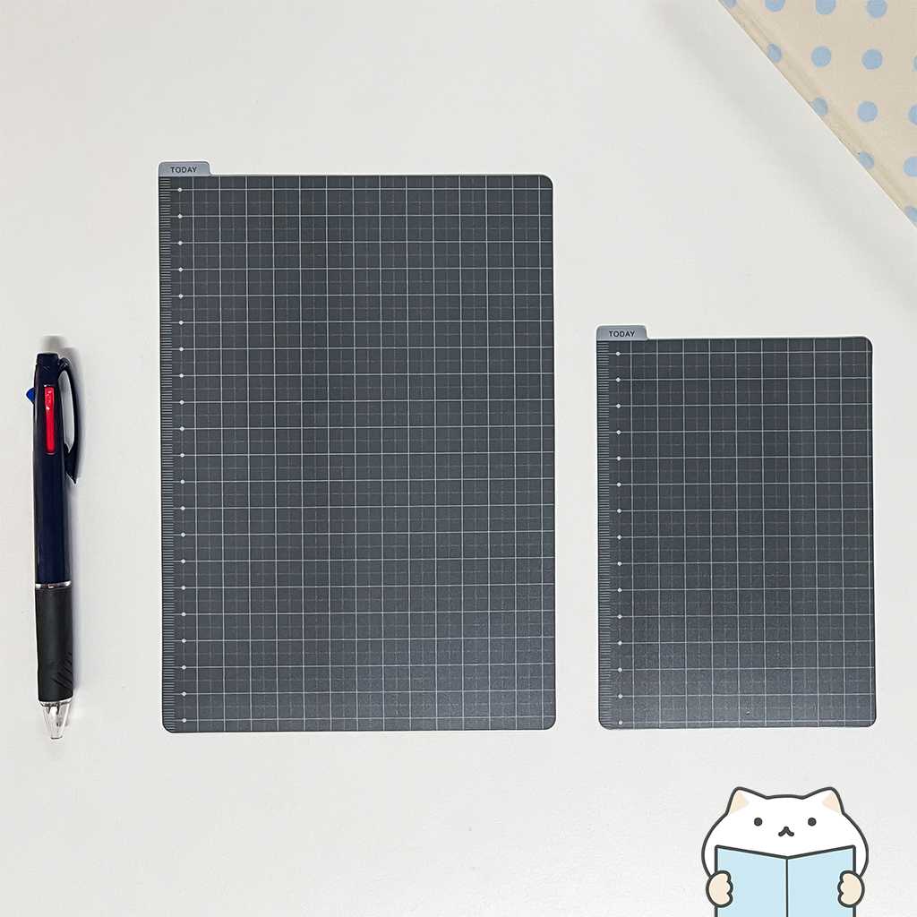 แผ่นรองเขียน สีเทา ⭐️ ขนาด A6 A5 เขียนง่ายขึ้น Gray Pencil Board แผ่นรองเขียนปากกา mimisplan