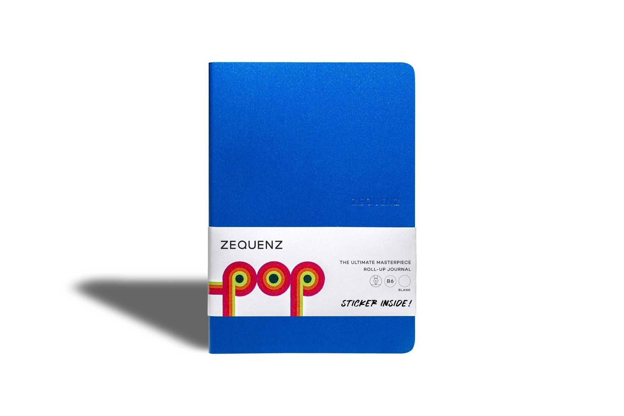 ZEQUENZ POP  Indigo  สมุดโน๊ต Zequenz สีน้ำเงิน