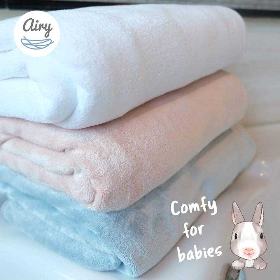 เซตผ้าเช็ดตัว Airy 3 ชิ้น (คละสี)  คุ้มกว่า