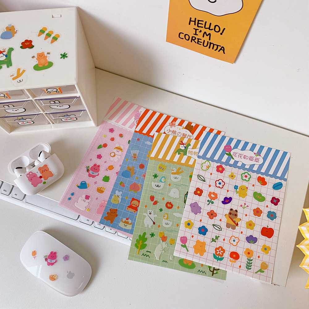 Gummy bear sticker