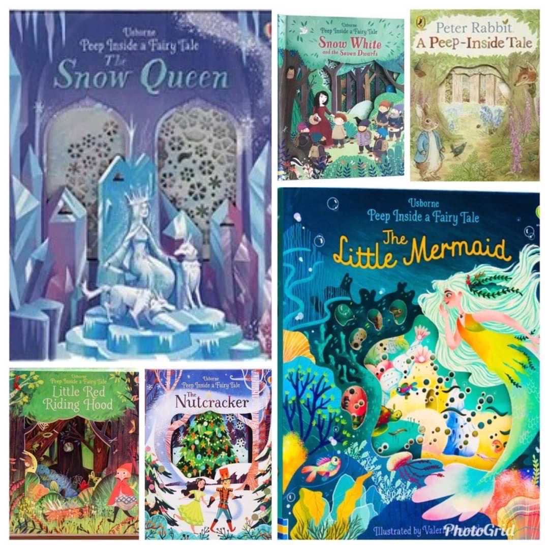 Usborne Peep inside Fairy Tale หนังสือนิทานยอดนิยมสำหรับเด็ก