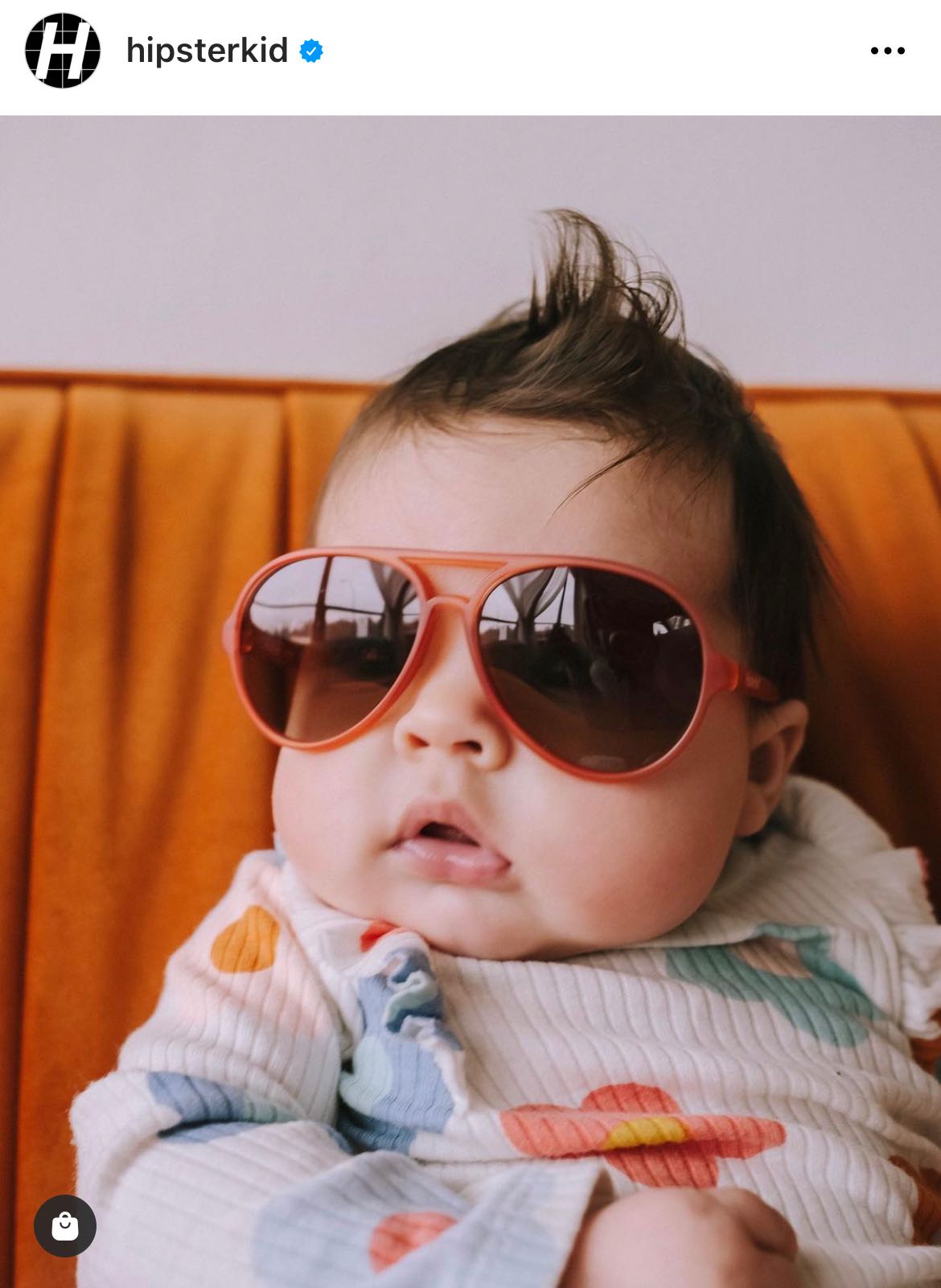 Aviator Black Sunglasses Hipsterkid แว่นกันแดดสีดำ 