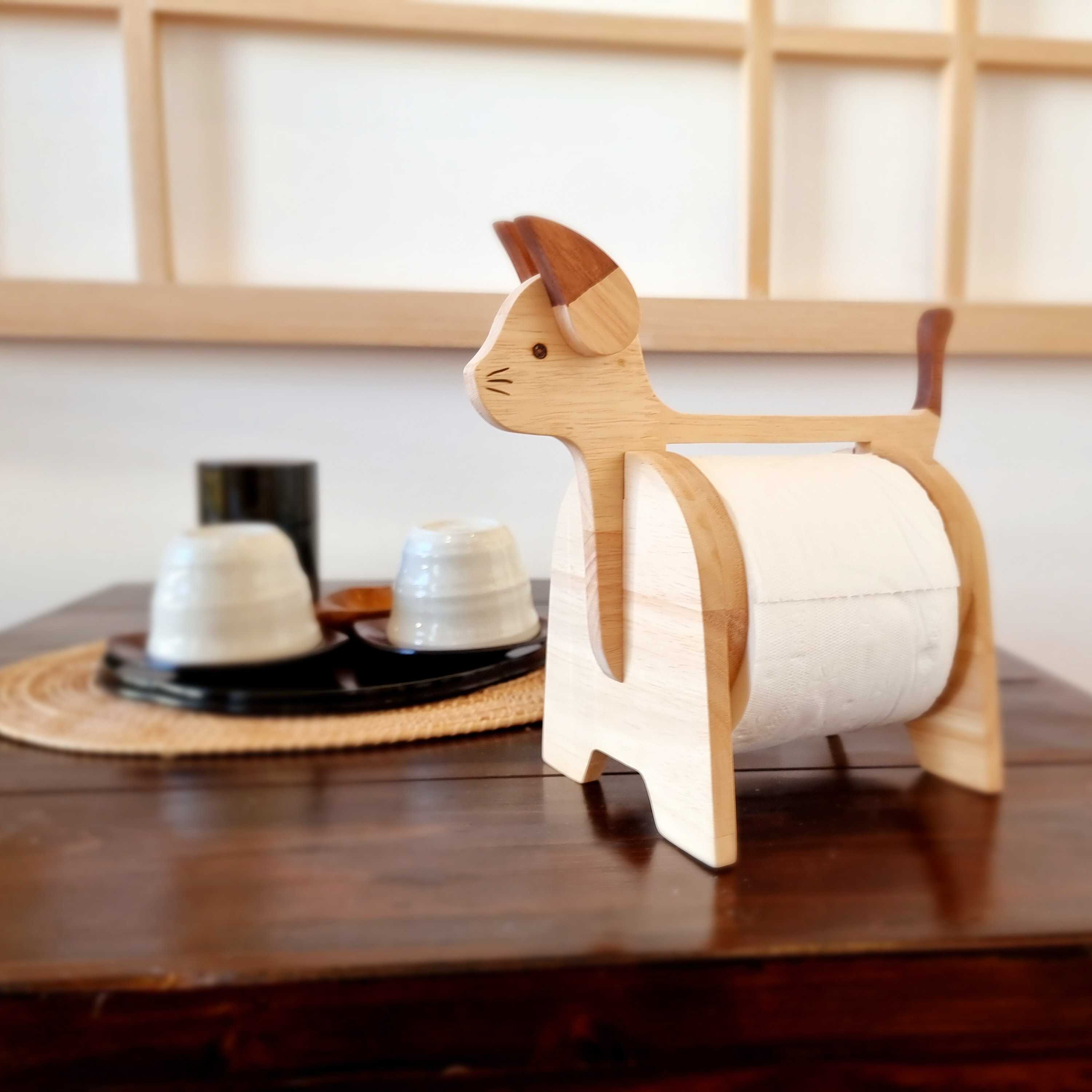 Tissue Holder (Cat) : ที่ใส่ทิชชู่แมว