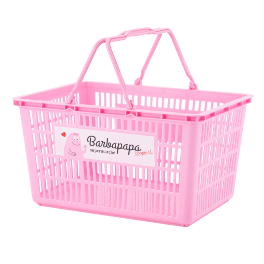 Barbapapa Shopping Basket: ตะกร้าช้อปปิ้งบาบ้าปาป้า (ไซส์ใหญ่)