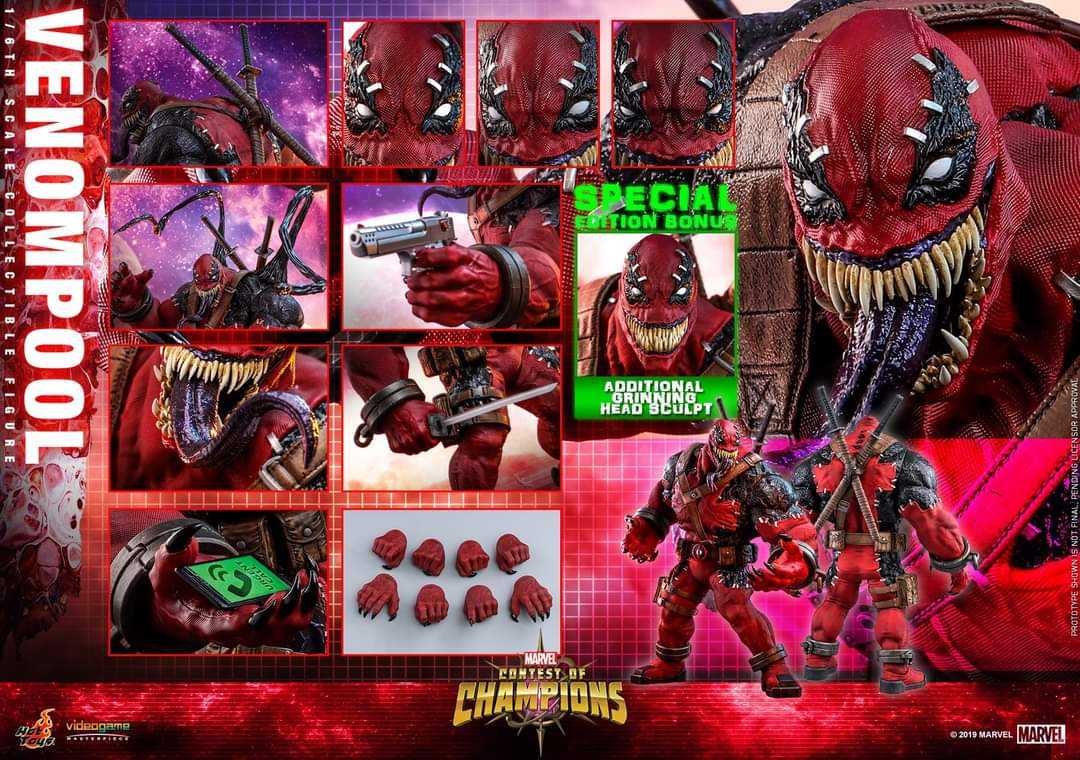 Hottoys Marvel venompool sp
