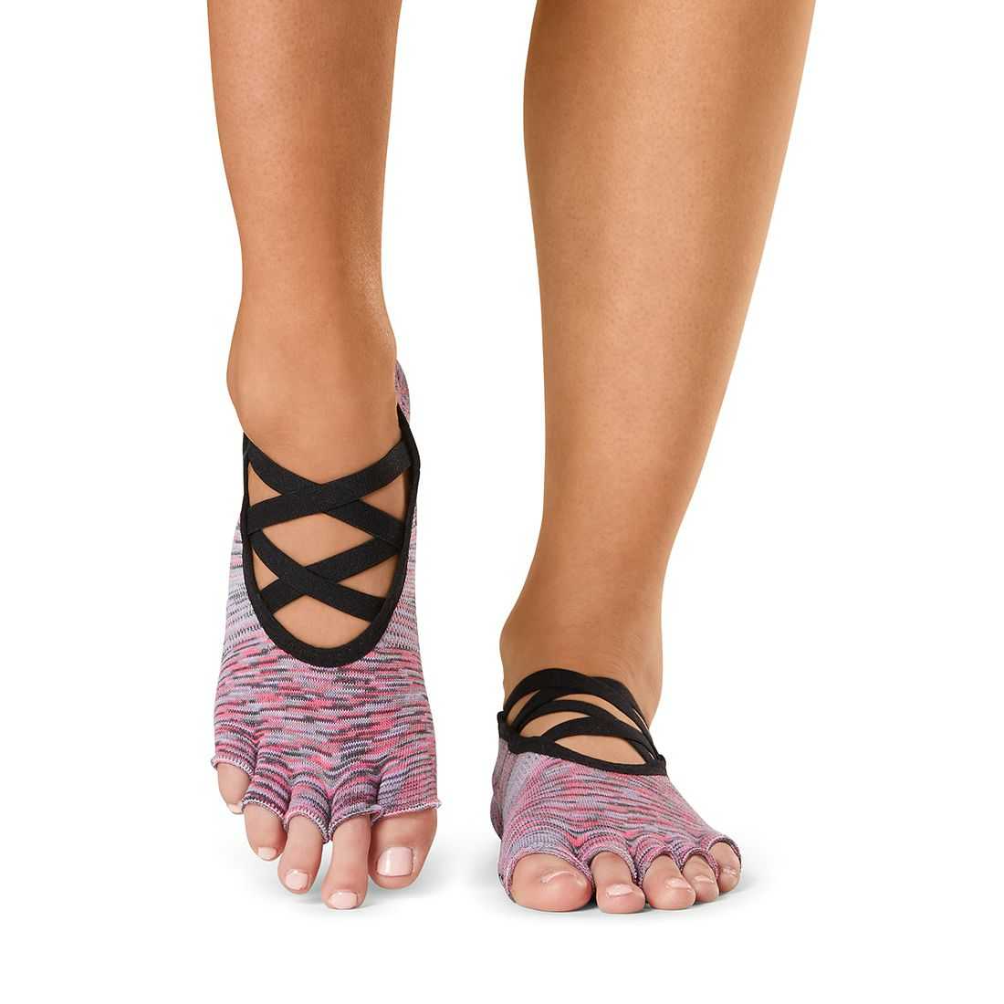 Toesox Elle Tec เปิดนิ้ว ไซส์ S ถุงเท้ากันลื่นแยกนิ้ว