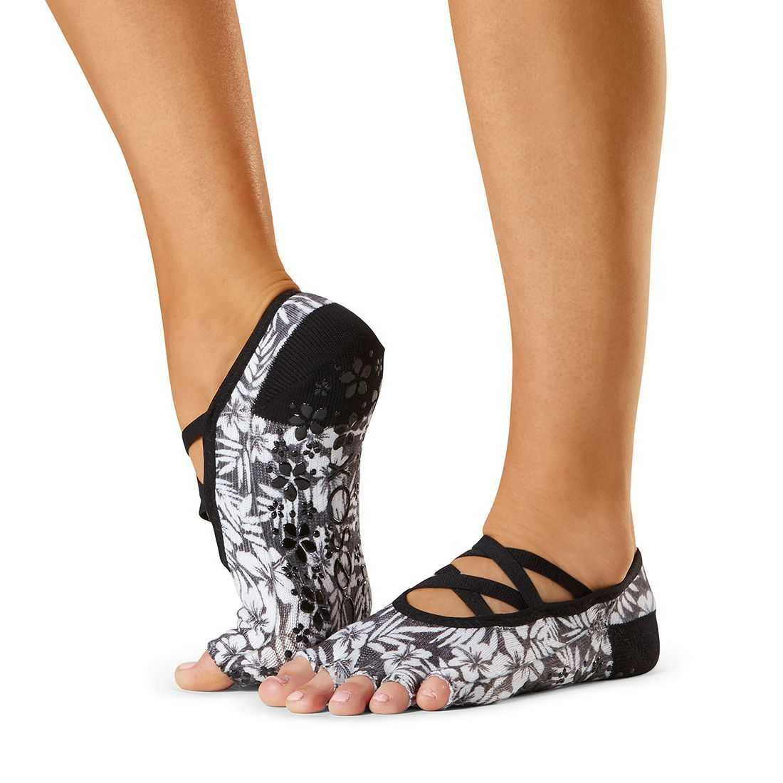 Toesox Elle เปิดนิ้ว ไซส์ S ถุงเท้ากันลื่นแยกนิ้ว