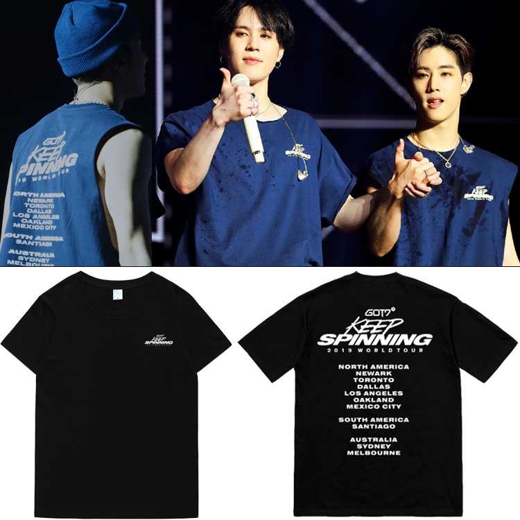 เสื้อยืด GOT7 KEEP SPINNING