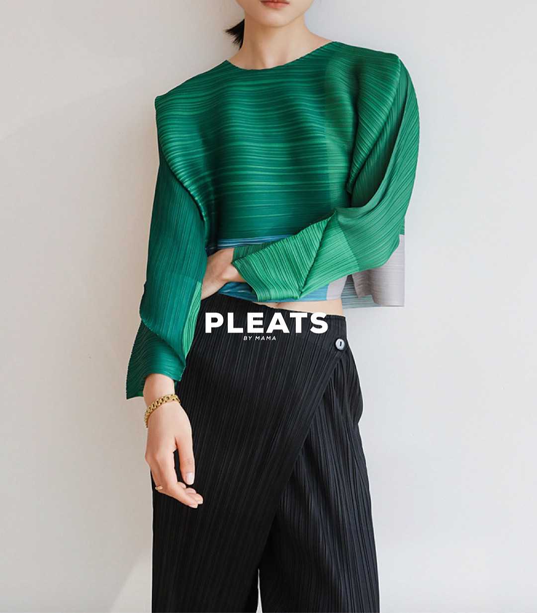 PLEATS SHIRT - SH042