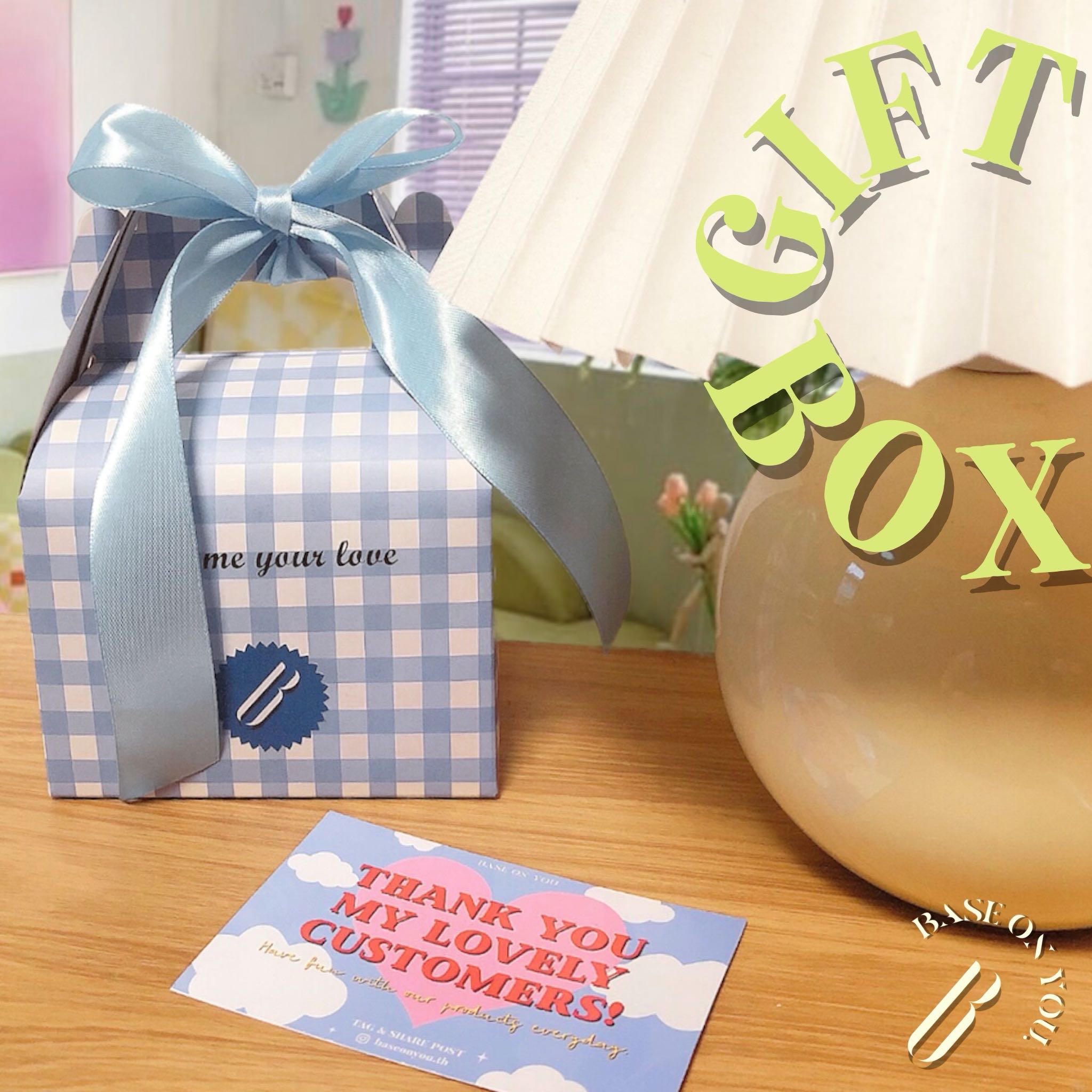 GIFT BOX SET (For special gift) - BASE ON YOU