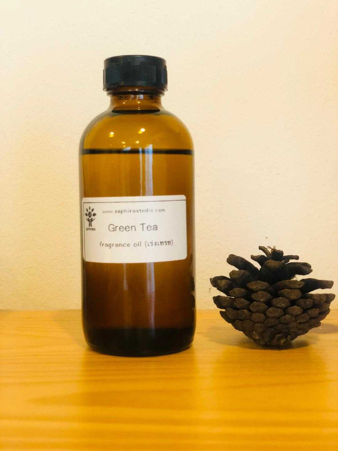 หัวน้ำหอมกลิ่น ชาเขียว Green tea Fragrance oil สำหรับผสม ทำสบู่ ทำโลชั่น น้ำหอมฉีดตัว ทำเทียน