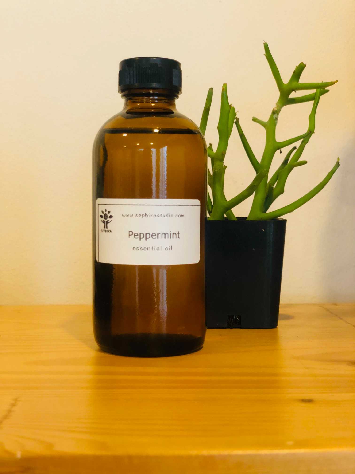 น้ำมันหอมระเหย กลิ่นเปปเปอร์มิ้นท์ Peppermint Essential oil ทำสบู่เย็น ทำแชมพู ทำยาหม่อง ทำเทียนหอม