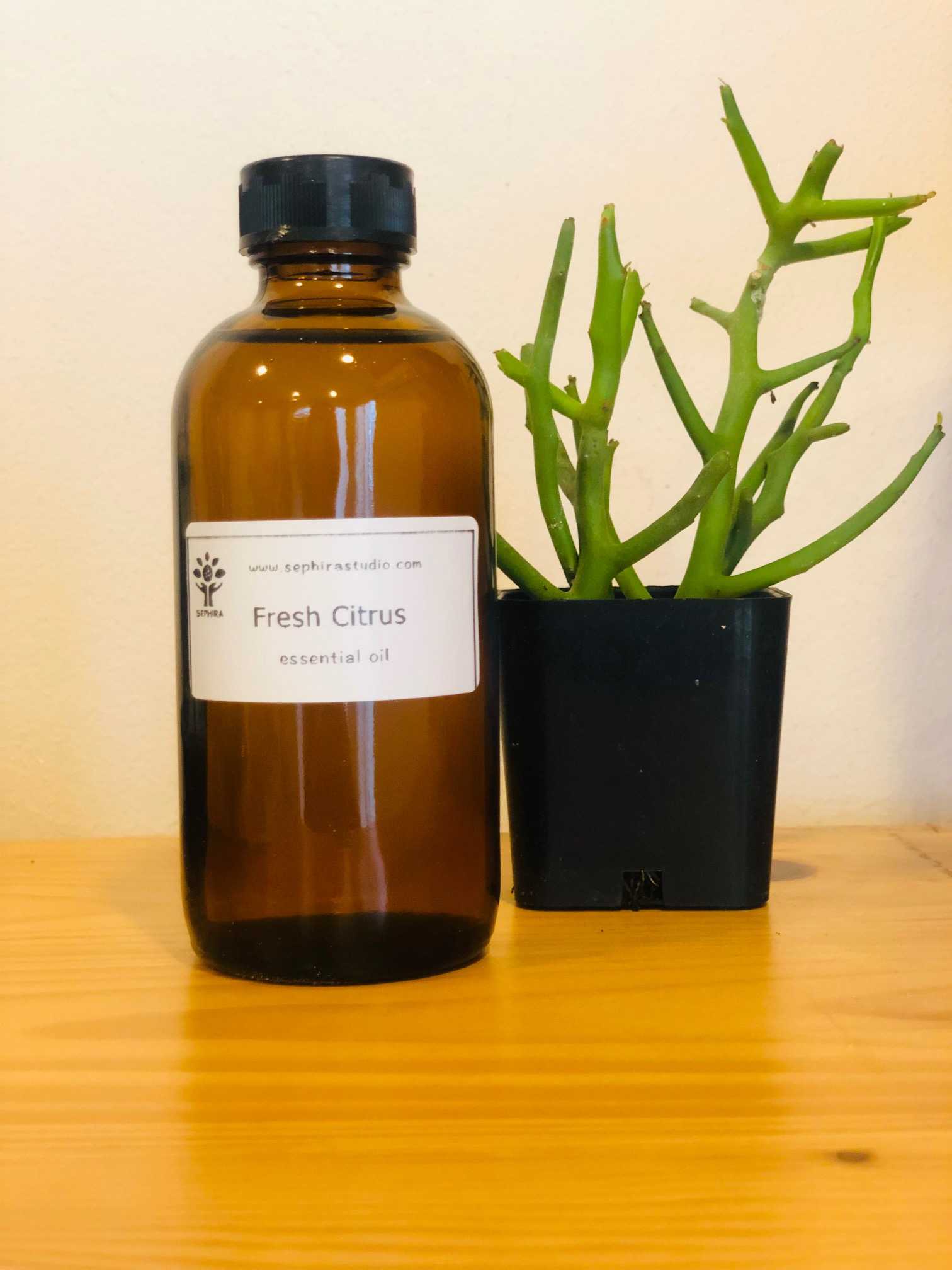 น้ำมันหอมระเหย Fresh Citrus กลิ่น โรสแมรี่ และ ส้ม Essential Oil Rosemary and Orange ทำเทียน ทำสบู่