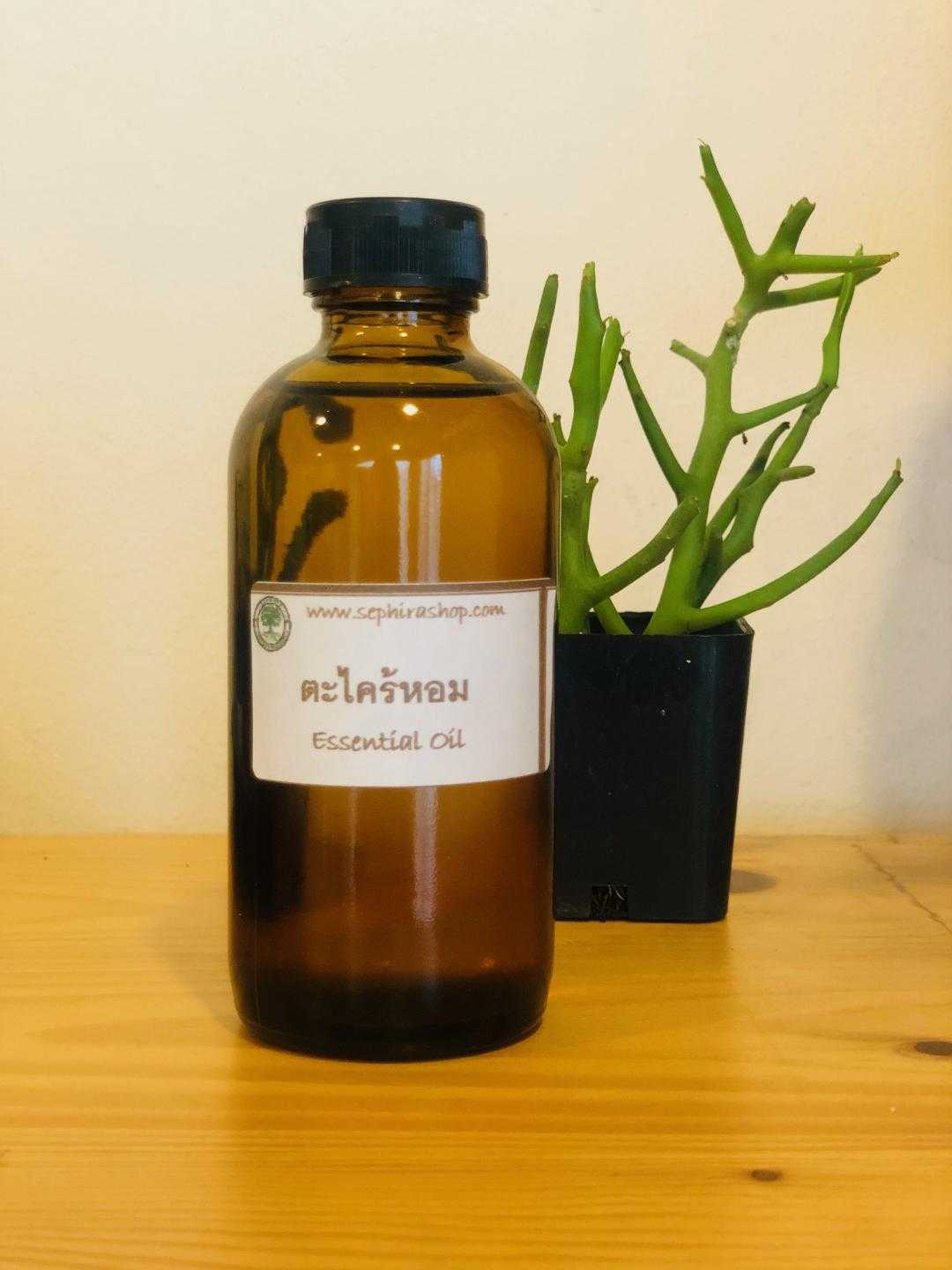 น้ำมันหอมระเหย กลิ่นตะไคร้หอม Essential Oil Citronella ใช้หยดตะเกียง น้ำมันใส่diffuser เครื่องหอม