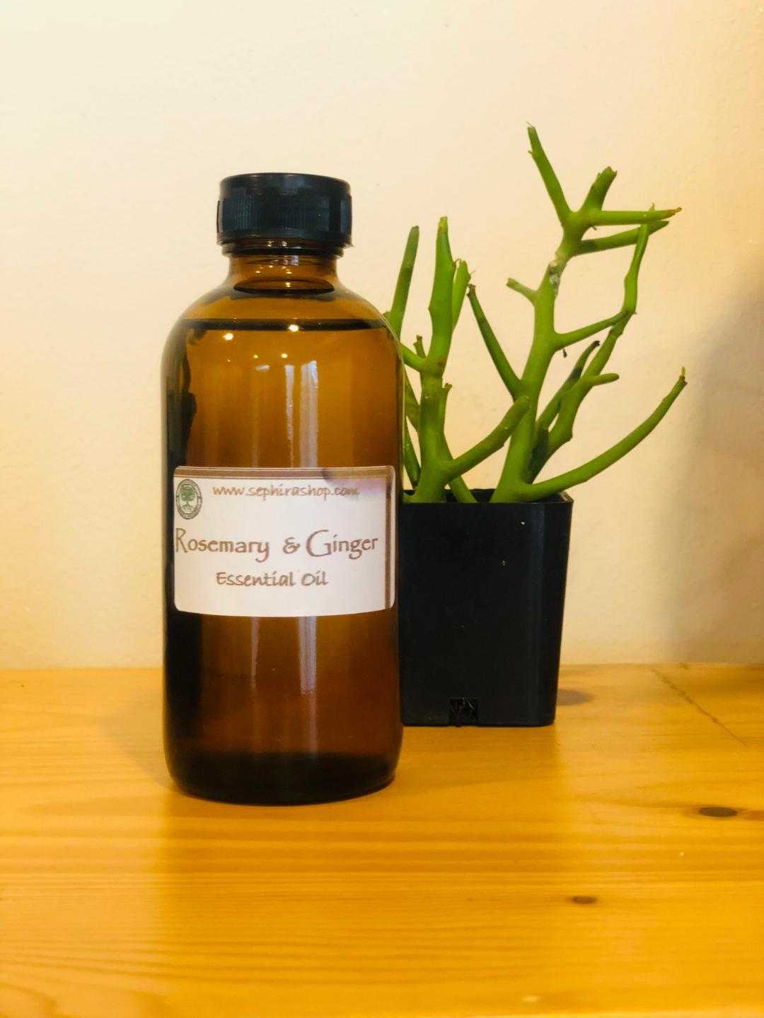 น้ำมันหอมระเหย กลิ่นโรสแมรี่ และ ขิง  Rosemary & Ginger Essential oil ทำสบู่ ทำโลชั่น ทำเทียนหอม