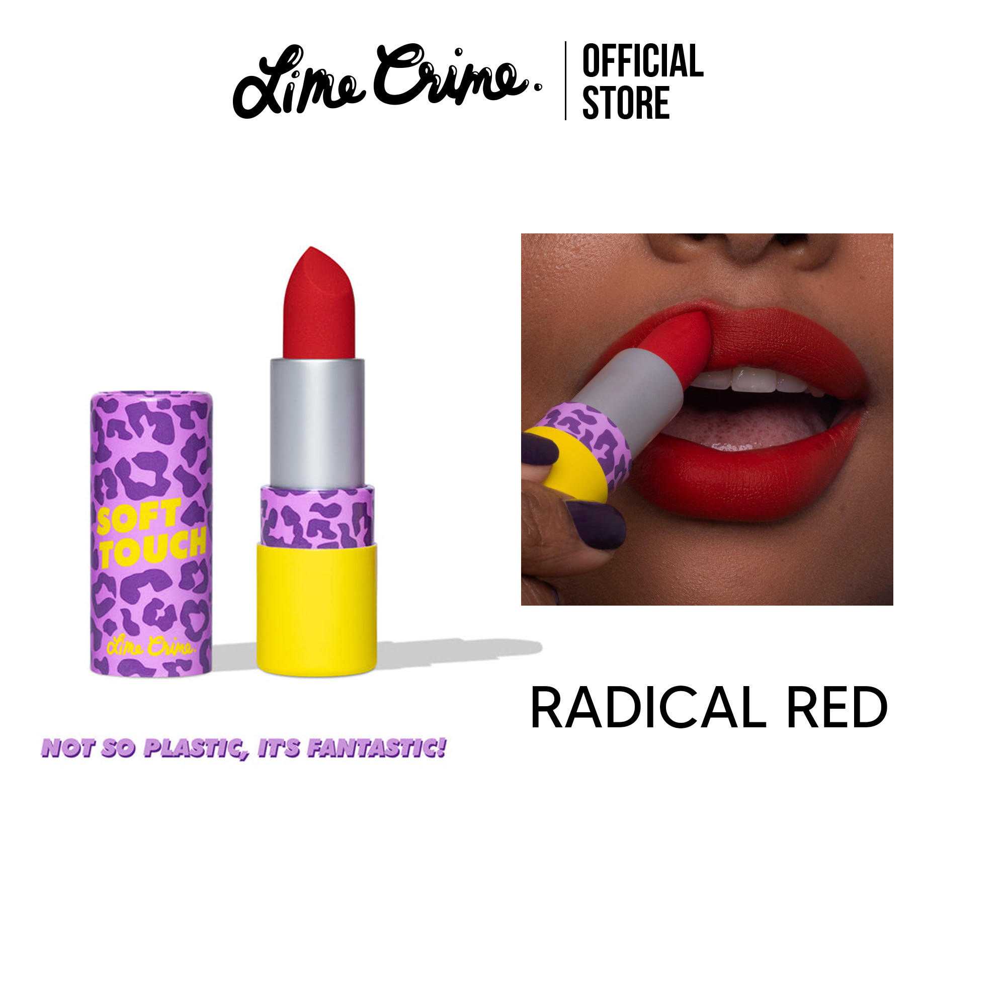 Lime Crime Soft Touch Lipstick สี Radical Red By Lime Crime Thailand