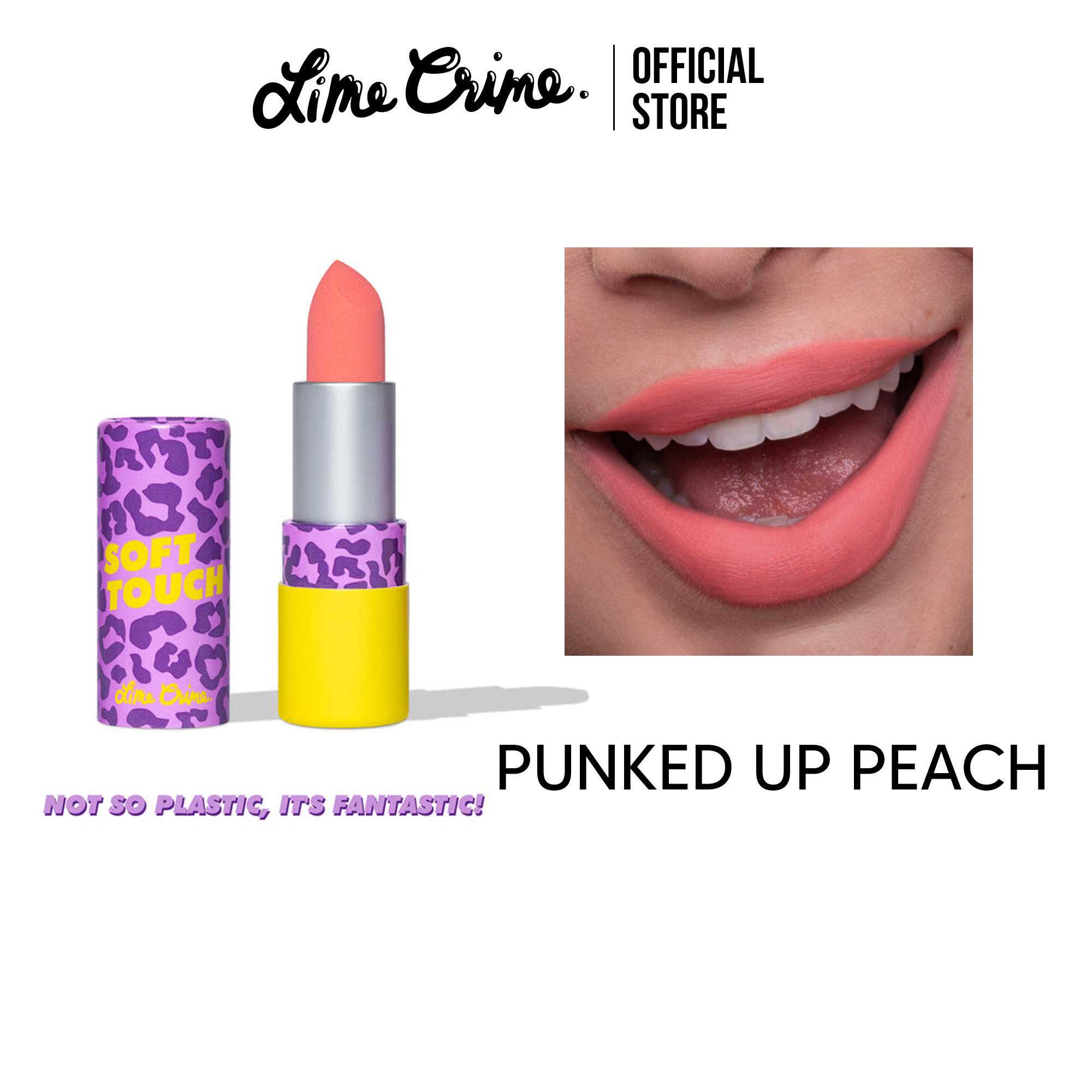 Lime Crime Soft Touch Lipstick สี Punked Up Peach By Lime Crime Thailand