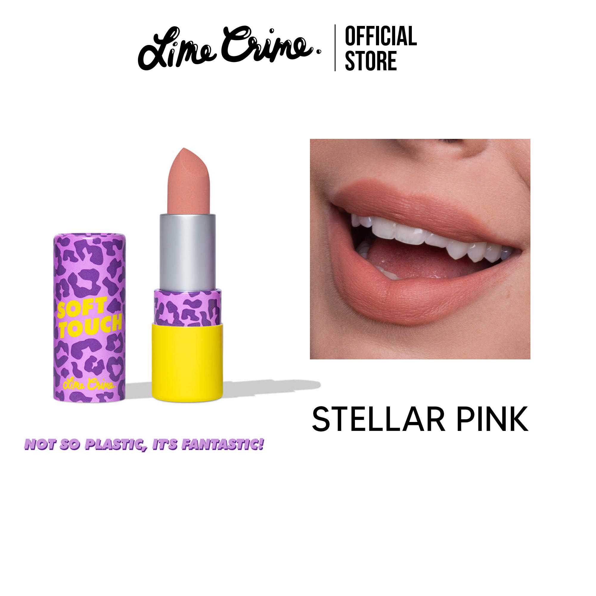 Lime Crime Soft Touch Lipstick สี Stellar Pink By Lime Crime Thailand