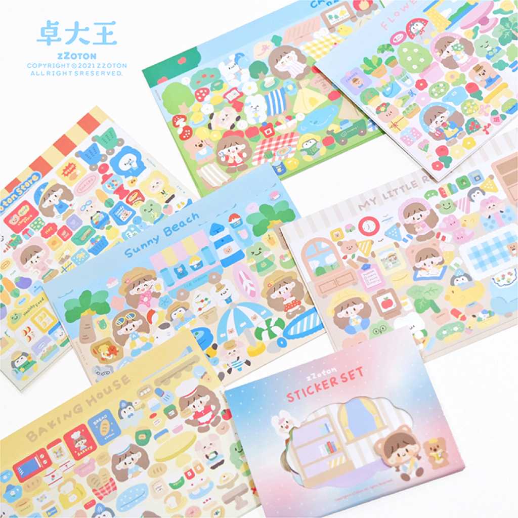สติกเกอร์ Molinta Story 📝 แต่งแพลนเนอร์ DIY Sticker Stickers Sheet สติ๊กเกอร์ ไดคัท mimisplan