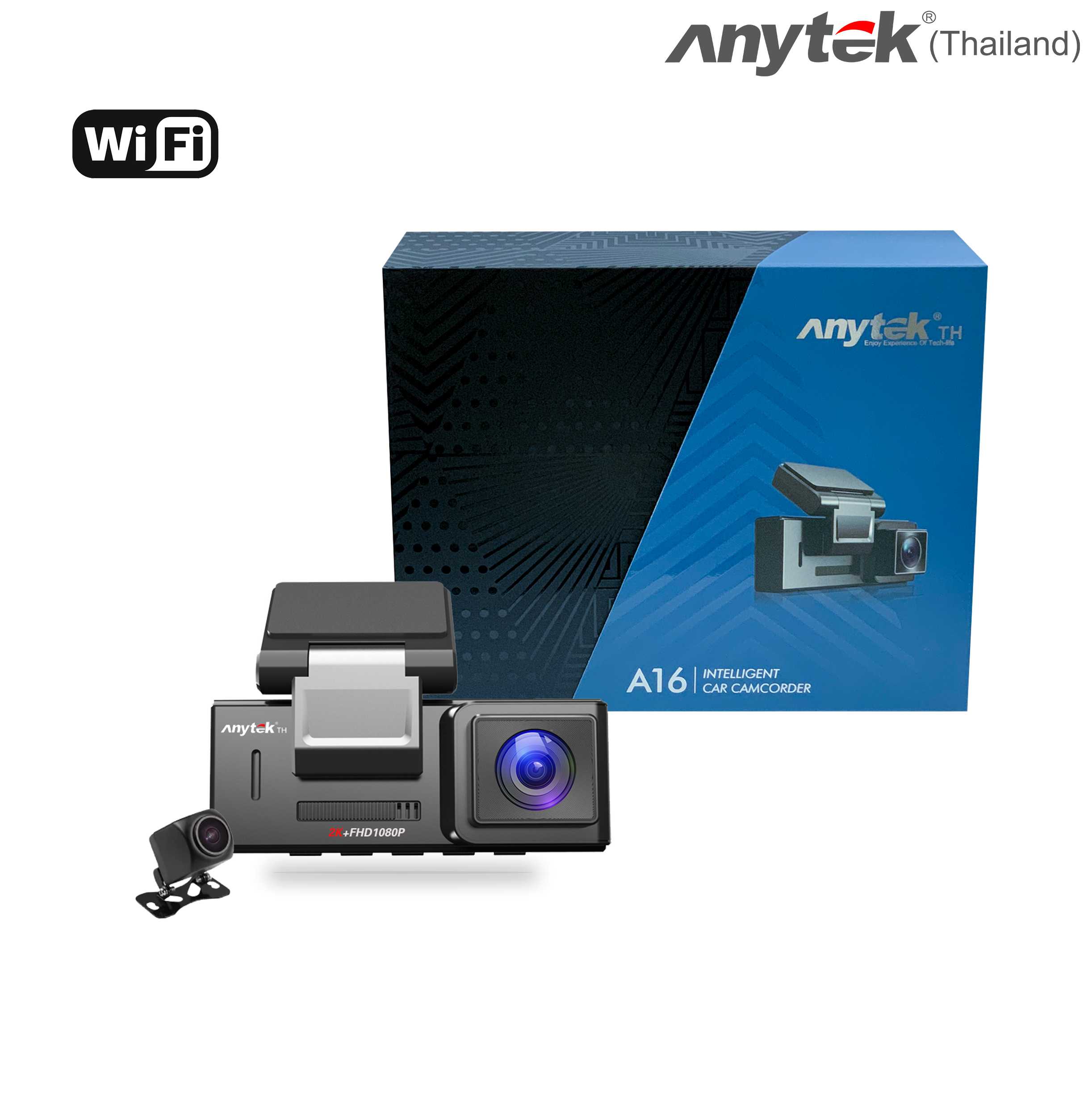 กล้องติดรถยนต์ ANYTEK TH A16 WIFI