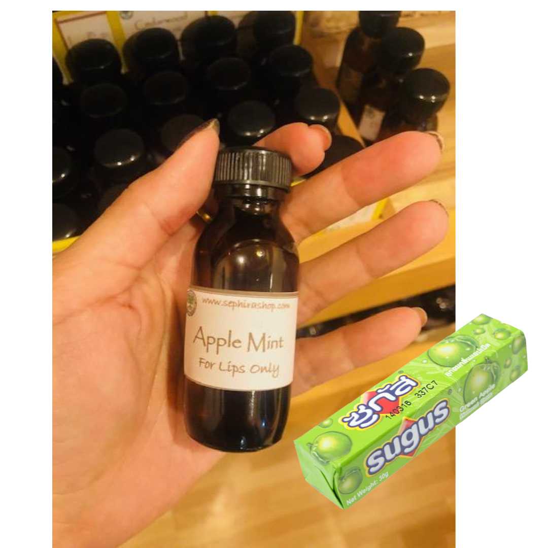 หัวน้ำหอมทำลิป กลิ่นแอปเปิ้ลมิ้นท์ Apple Mint Flavor oil ทำLipbalm สเปร์ยแอลกอฮอล์