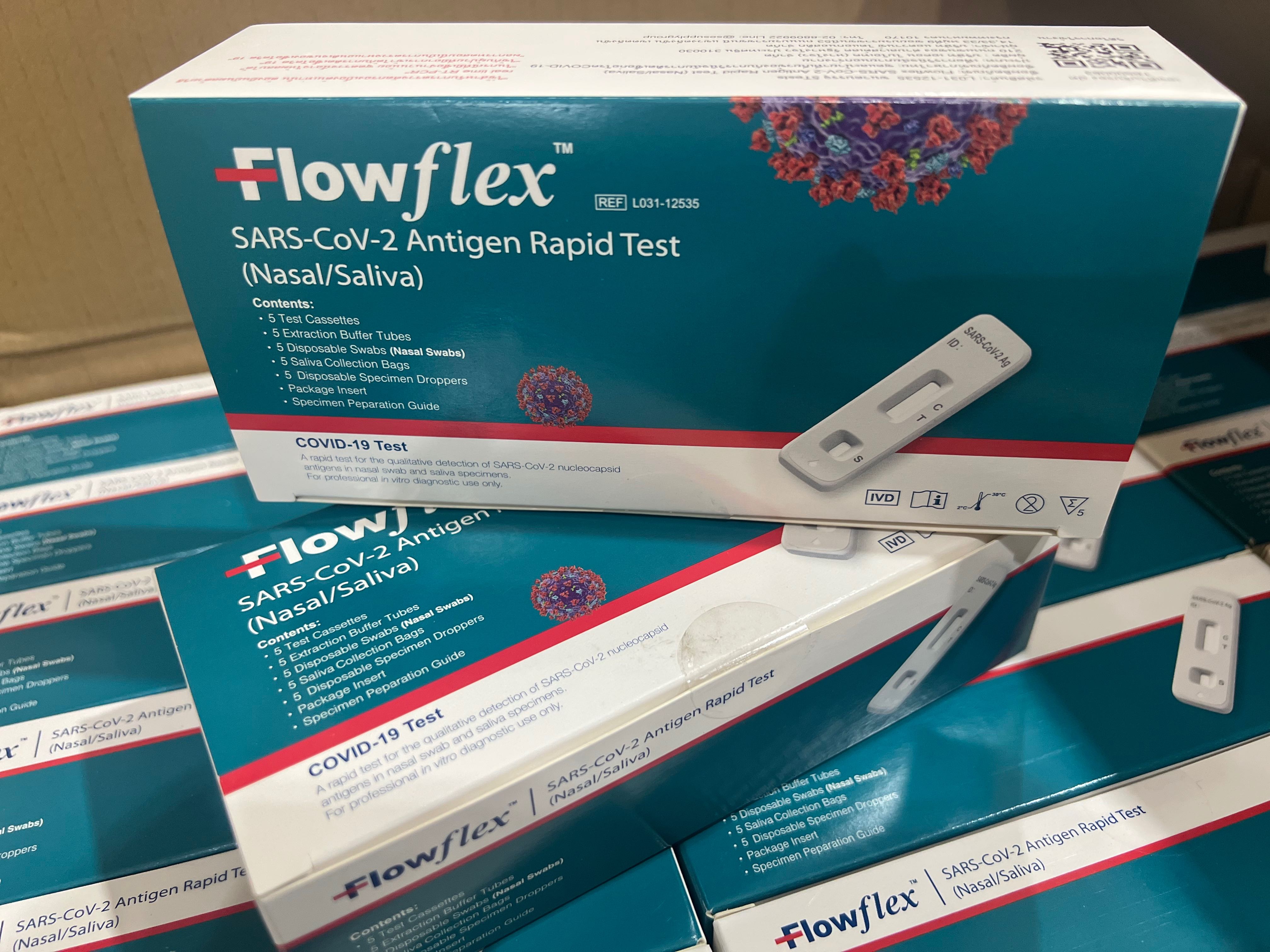 Flowflex 2in1 แบบ1กล่องต่อ1เทส