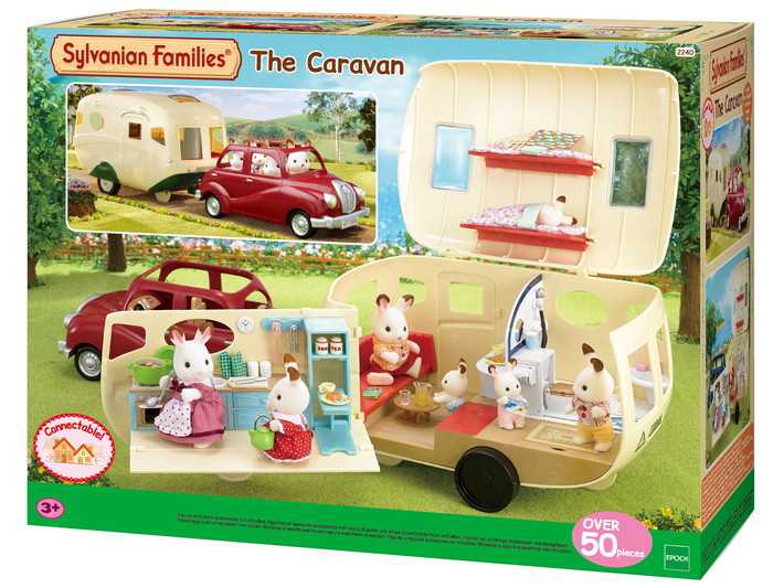 Sylvanian Families The Caravan / ซิลวาเนียน แฟมิลี่ รถพ่วงคาราแวน