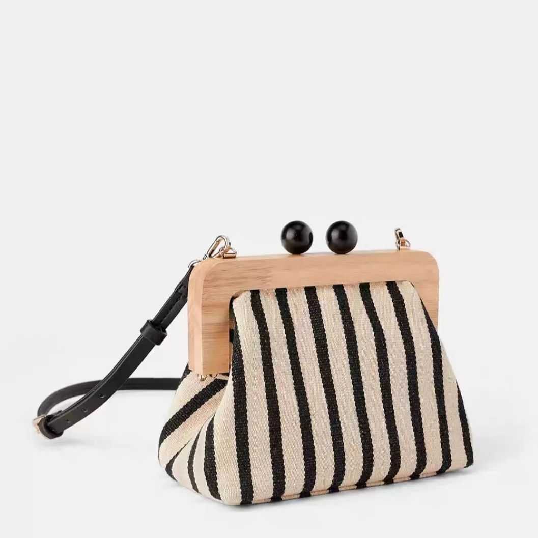 Canvood Long Stripes #กระเป๋าสะพายข้าง