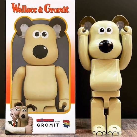 [พร้อมส่ง] Bearbrick Gromit 1000%