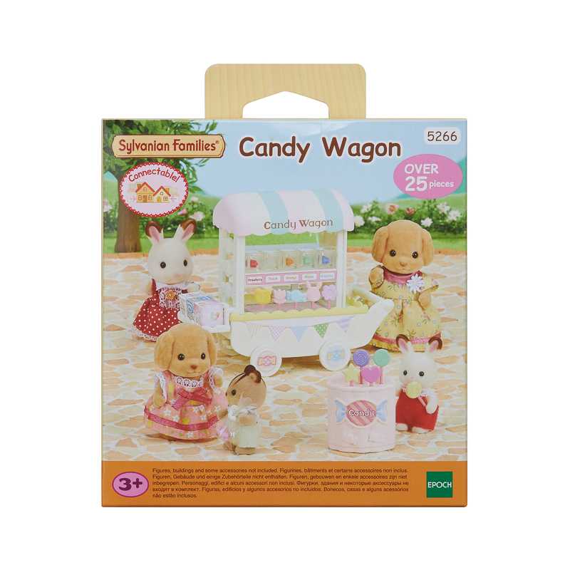 Sylvanian Families Candy Wagon / ซิลวาเนียน แฟมิลี่ รถเข็นขายลูกอม (เล็ก)