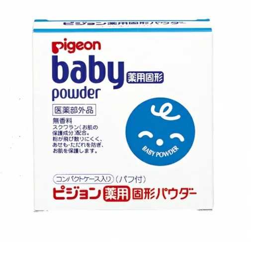 Pigeon Baby Powder Pressed แป้งเด็กอัดแข็ง ขนาด 45 กรัม