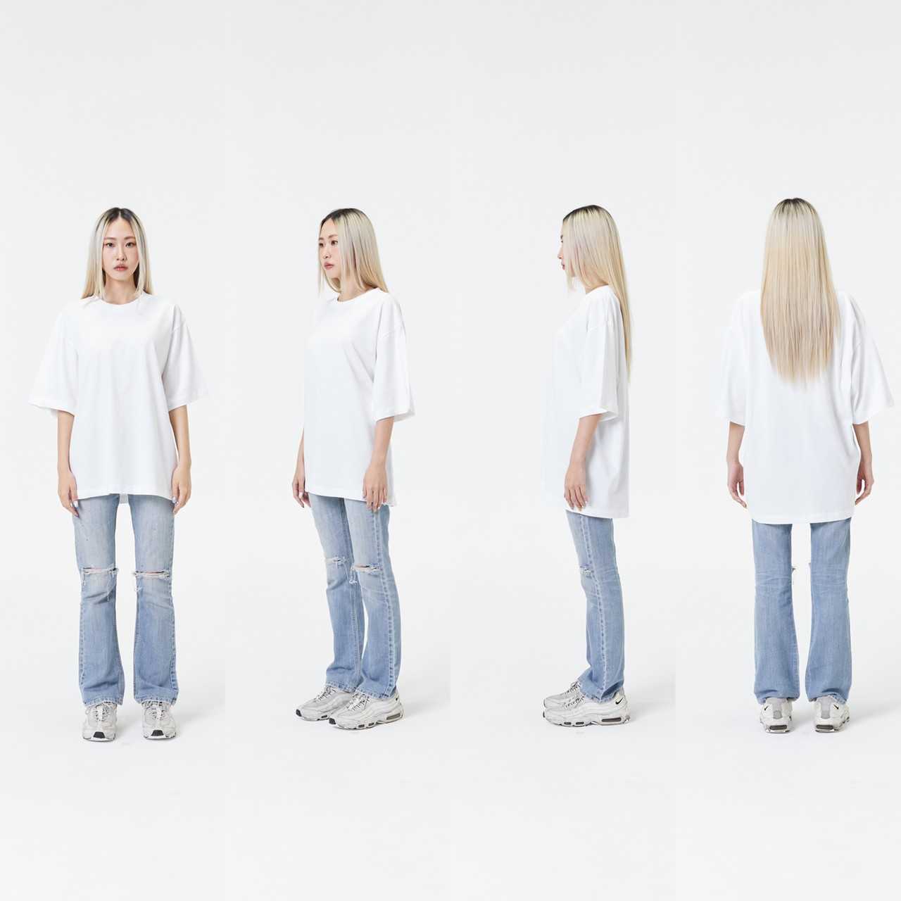 SS01 WHITE SUPERSOFT เสื้อยืด หนานุ่มที่สุด ! Cotton 100%