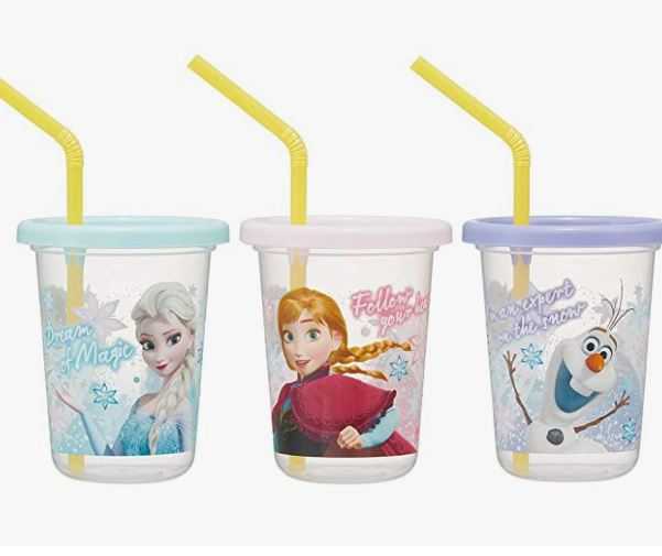 เซ็ทแก้วน้ำ  Skater Frozen Tumbler with Straw